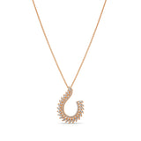 0.64 Carat Marquise Diamond Necklace – Elegant Fine Jewelry Design - Gold Stone Diamond