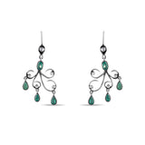 2.2 Carat Natural Diamond and Emerald Earrings – Fine Jewelry Design - Gold Stone Diamond