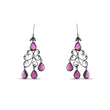 5.6 Carat Natural Diamond and Ruby Earrings – Fine Jewelry Design - Gold Stone Diamond