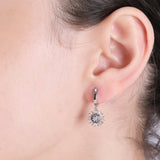 0.10 Carat Natural Diamond Earrings – Elegant Fine Jewelry Design - Gold Stone Diamond