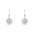 0.10 Carat Natural Diamond Earrings – Elegant Fine Jewelry Design - Gold Stone Diamond
