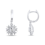 0.10 Carat Natural Diamond Earrings – Elegant Fine Jewelry Design - Gold Stone Diamond