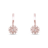 0.10 Carat Natural Diamond Earrings – Elegant Fine Jewelry Design - Gold Stone Diamond