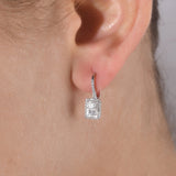 0.29 Carat Baguette Diamond Earrings – Elegant Fine Jewelry Design - Gold Stone Diamond
