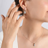 0.34 Carat Baguette Diamond Earrings – Elegant Fine Jewelry Design - Gold Stone Diamond