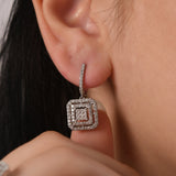 1.02 Carat Natural Diamond Earrings – Elegant Fine Jewelry Design - Gold Stone Diamond