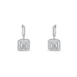 1.02 Carat Natural Diamond Earrings – Elegant Fine Jewelry Design - Gold Stone Diamond