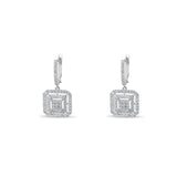 1.02 Carat Natural Diamond Earrings – Elegant Fine Jewelry Design - Gold Stone Diamond