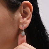0.89 Carat Natural Diamond Earrings – Elegant Fine Jewelry Design - Gold Stone Diamond