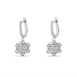 0.89 Carat Natural Diamond Earrings – Elegant Fine Jewelry Design - Gold Stone Diamond