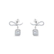 0.14 Carat Baguette Diamond Earrings – Elegant Fine Jewelry Design - Gold Stone Diamond