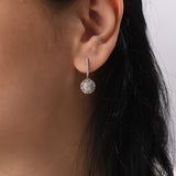 0.89 Carat Natural Diamond Earrings – Elegant Fine Jewelry Design - Gold Stone Diamond