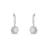0.89 Carat Natural Diamond Earrings – Elegant Fine Jewelry Design - Gold Stone Diamond
