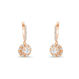 0.89 Carat Natural Diamond Earrings – Elegant Fine Jewelry Design - Gold Stone Diamond