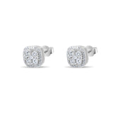 0.80 Carat Natural Diamond Earrings – Elegant Fine Jewelry Design - Gold Stone Diamond