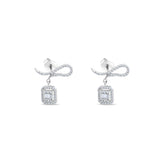 0.58 Carat Baguette Diamond Earrings – Elegant Fine Jewelry Design - Gold Stone Diamond