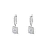 0.52 Carat Natural Diamond Earrings – Elegant Fine Jewelry Design - Gold Stone Diamond