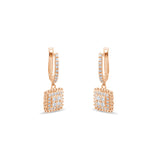0.52 Carat Natural Diamond Earrings – Elegant Fine Jewelry Design - Gold Stone Diamond