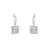 1.12 Carat Natural Diamond Earrings – Elegant Fine Jewelry Design - Gold Stone Diamond