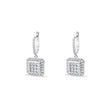 1.12 Carat Natural Diamond Earrings – Elegant Fine Jewelry Design - Gold Stone Diamond