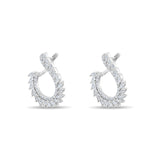 1.28 Carat Natural Diamond Earrings – Elegant Fine Jewelry Design - Gold Stone Diamond