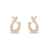 1.28 Carat Natural Diamond Earrings – Elegant Fine Jewelry Design - Gold Stone Diamond