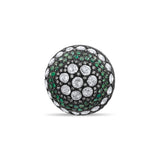 11.53 Carat Natural Diamond and Emerald Ring – Fine Jewelry Design - Gold Stone Diamond