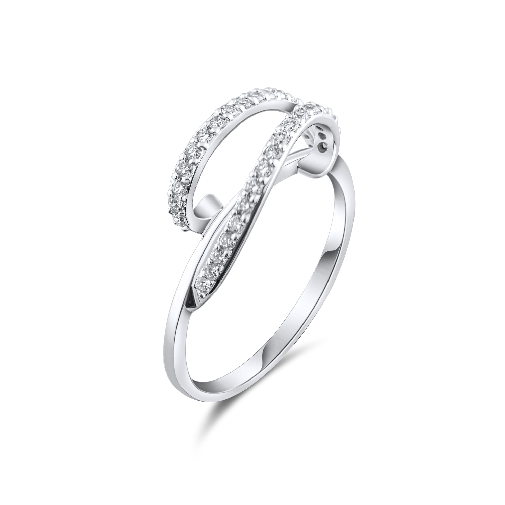0.32 Carat Natural Diamond Ring – Fine Jewelry Design - Gold Stone Diamond