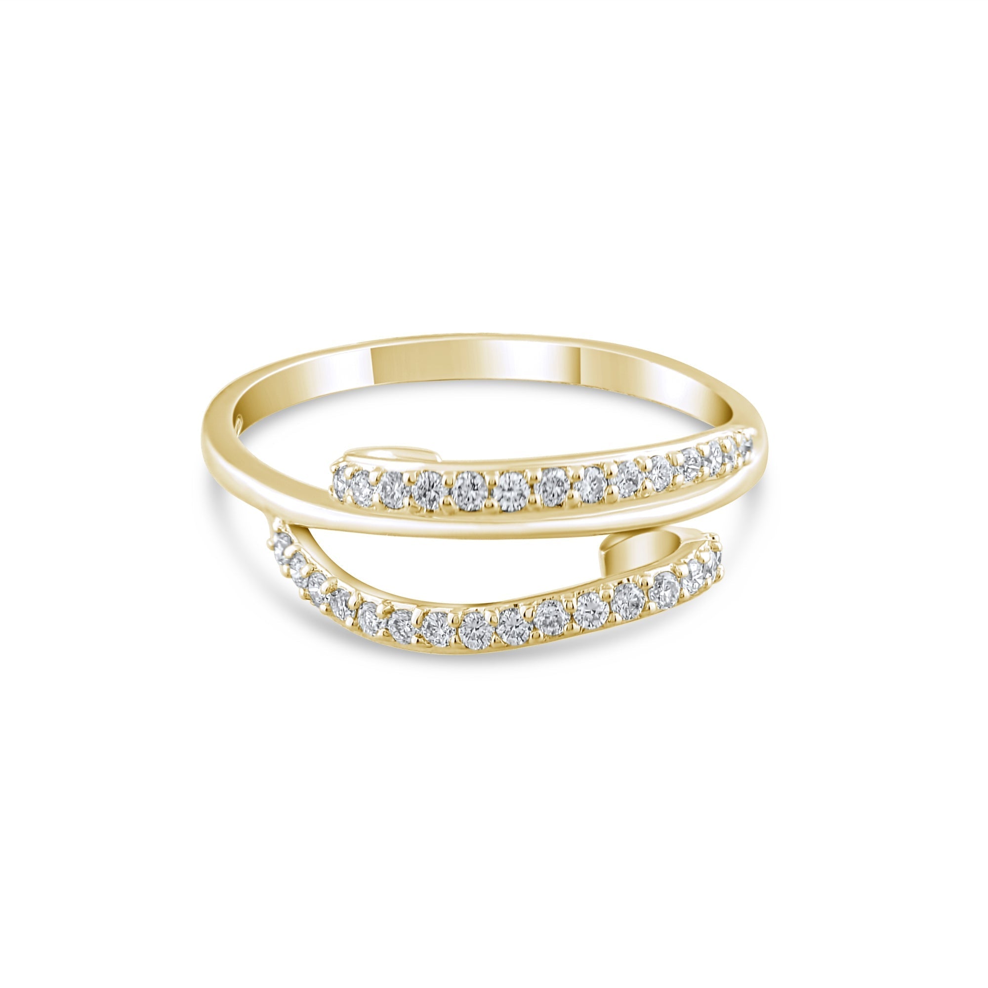 0.32 Carat Natural Diamond Ring – Fine Jewelry Design - Gold Stone Diamond