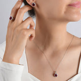 3.21 Carat Natural Diamond and Ruby Ring – Fine Jewelry Design - Gold Stone Diamond