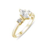 0.77 Carat Natural Diamond Ring – Fine Jewelry Design - Gold Stone Diamond