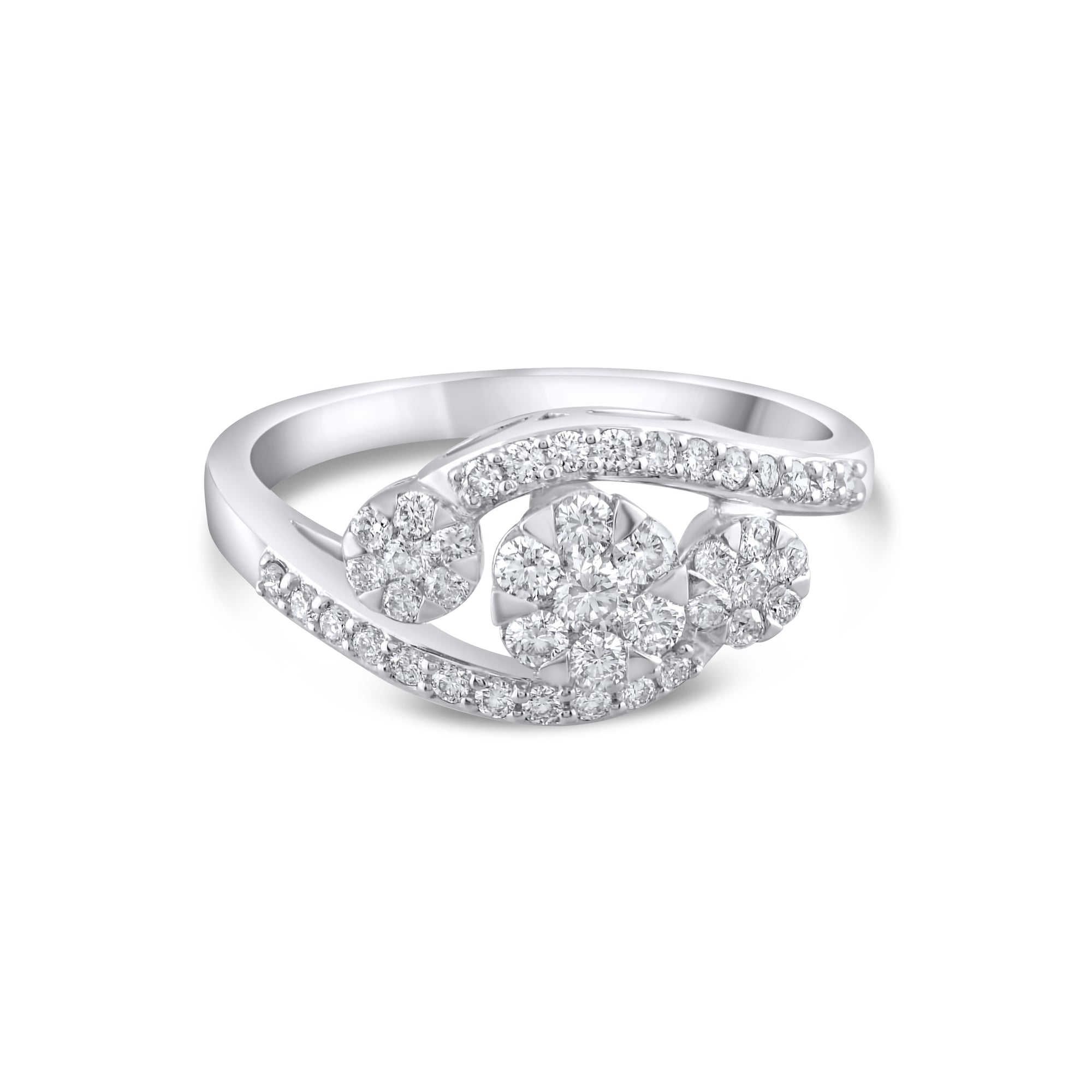 0.66 Carat Natural Diamond Ring – Fine Jewelry Design - Gold Stone Diamond
