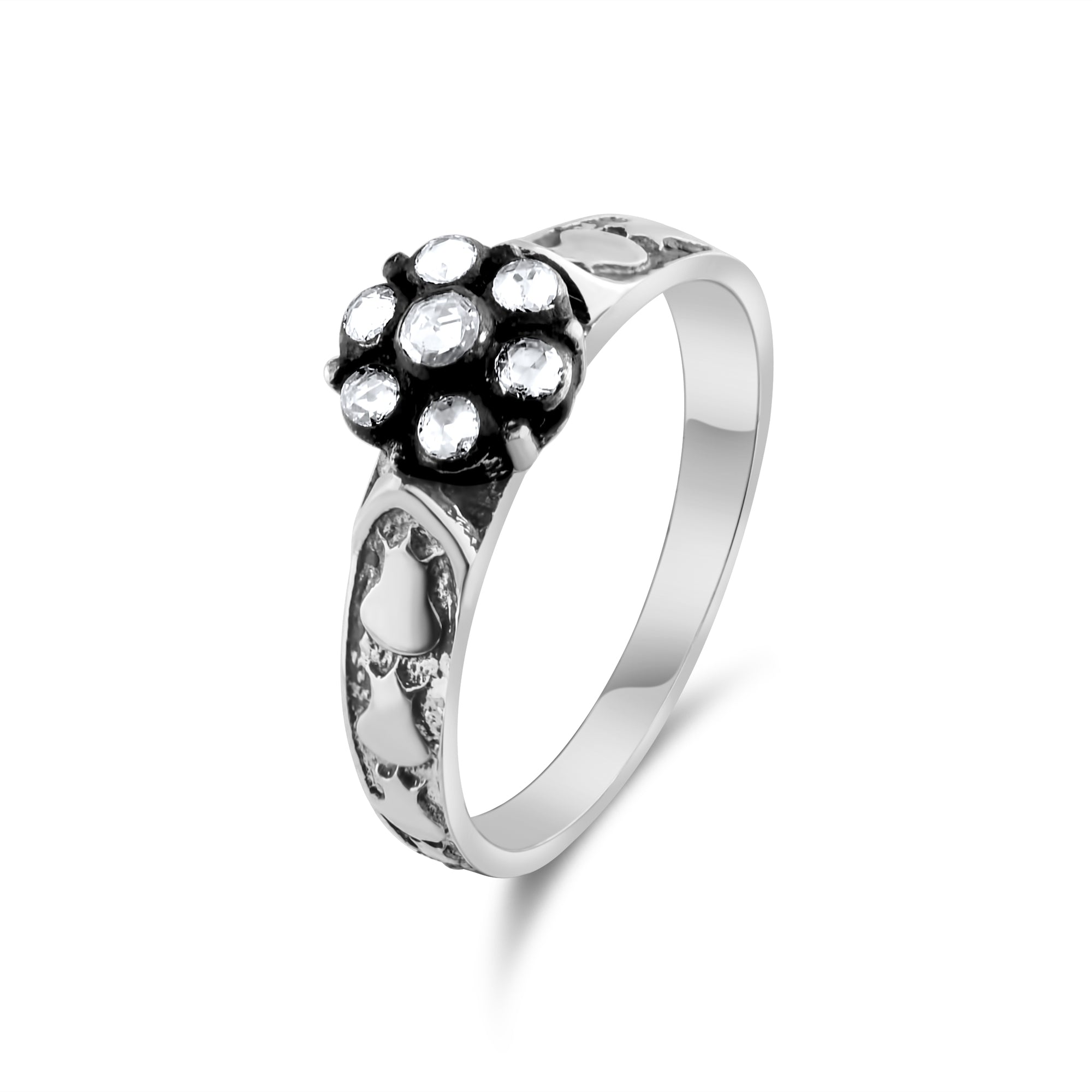 0.10 Carat Natural Diamond Ring – Fine Jewelry Design - Gold Stone Diamond