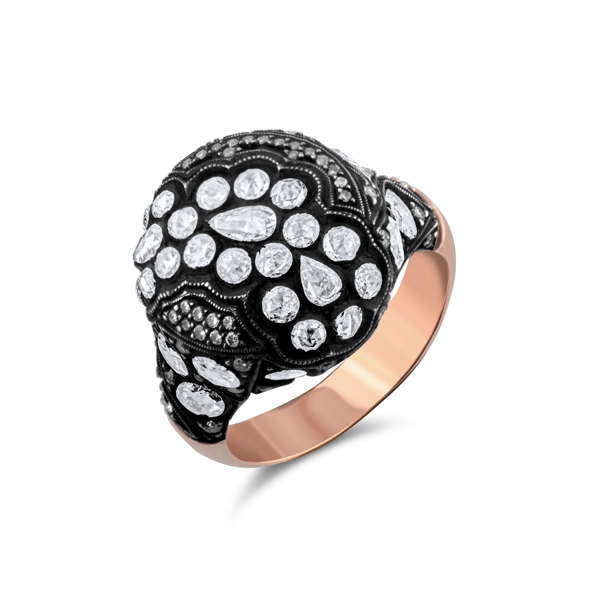2.76 Carat Natural Diamond Ring – Fine Jewelry Design - Gold Stone Diamond