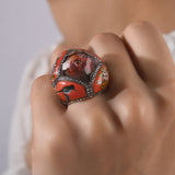 1.01 Carat Natural Diamond Bird Design Ring – Fine Jewelry Design - Gold Stone Diamond