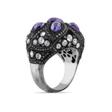 8.8 Carat Natural Diamond and Sapphire Ring – Fine Jewelry Design - Gold Stone Diamond