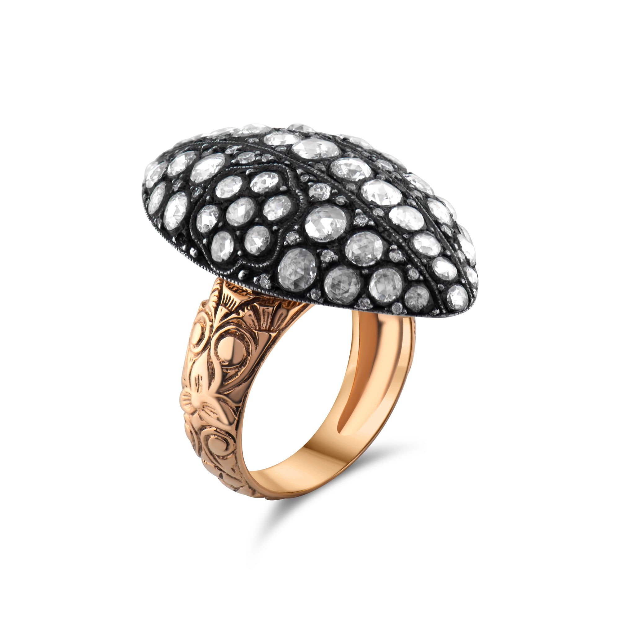 2.94 Carat Natural Diamond Ring – Fine Jewelry Design - Gold Stone Diamond