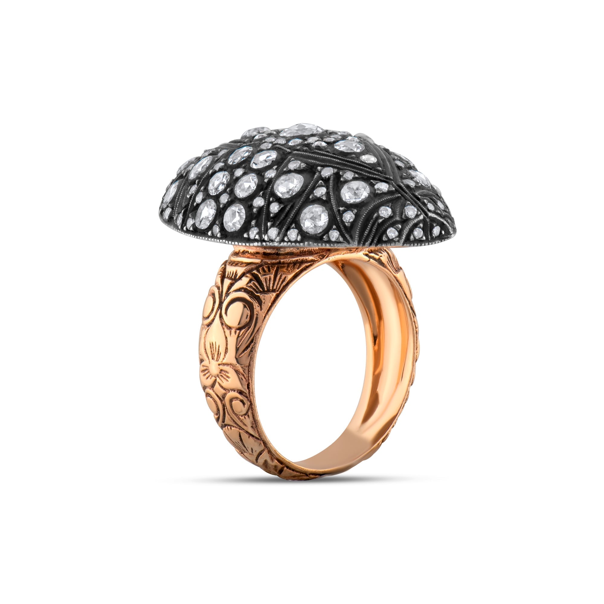 3.46 Carat Natural Diamond Ring – Fine Jewelry Design - Gold Stone Diamond