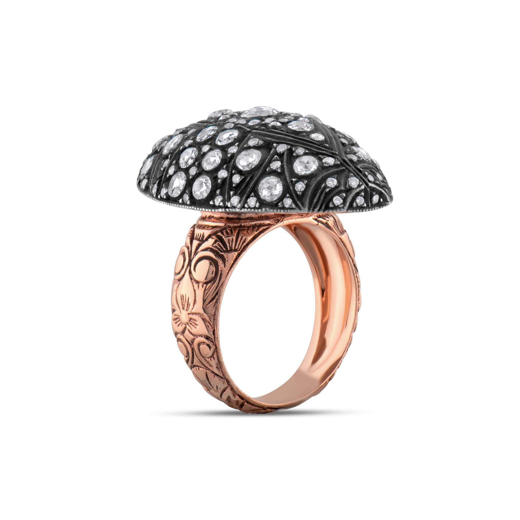 3.46 Carat Natural Diamond Ring – Fine Jewelry Design - Gold Stone Diamond