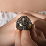 2.20 Carat Natural Diamond Mosque Design Ring – Fine Jewelry Design - Gold Stone Diamond