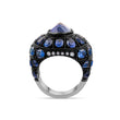 5.20 Carat Natural Diamond and Sapphire Ring – Fine Jewelry Design - Gold Stone Diamond