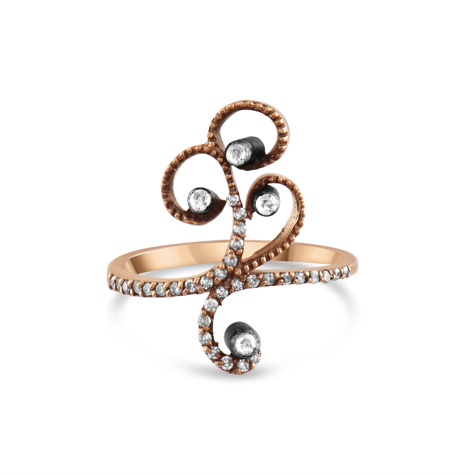 0.45 Carat Natural Diamond Ring – Fine Jewelry Design - Gold Stone Diamond