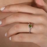 1.06 Carat Natural Diamond and Yellow Sapphire Ring – Fine Jewelry Design - Gold Stone Diamond