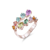 2.34 Carat Tourmaline Ring – Fine Jewelry Design - Gold Stone Diamond