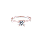 0.30 Carat Natural Diamond Solitaire Ring – Fine Jewelry Design - Gold Stone Diamond