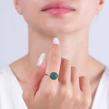 0.91 Carat Emerald Ring – Fine Jewelry Design - Gold Stone Diamond