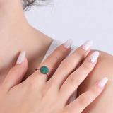 0.91 Carat Emerald Ring – Fine Jewelry Design - Gold Stone Diamond