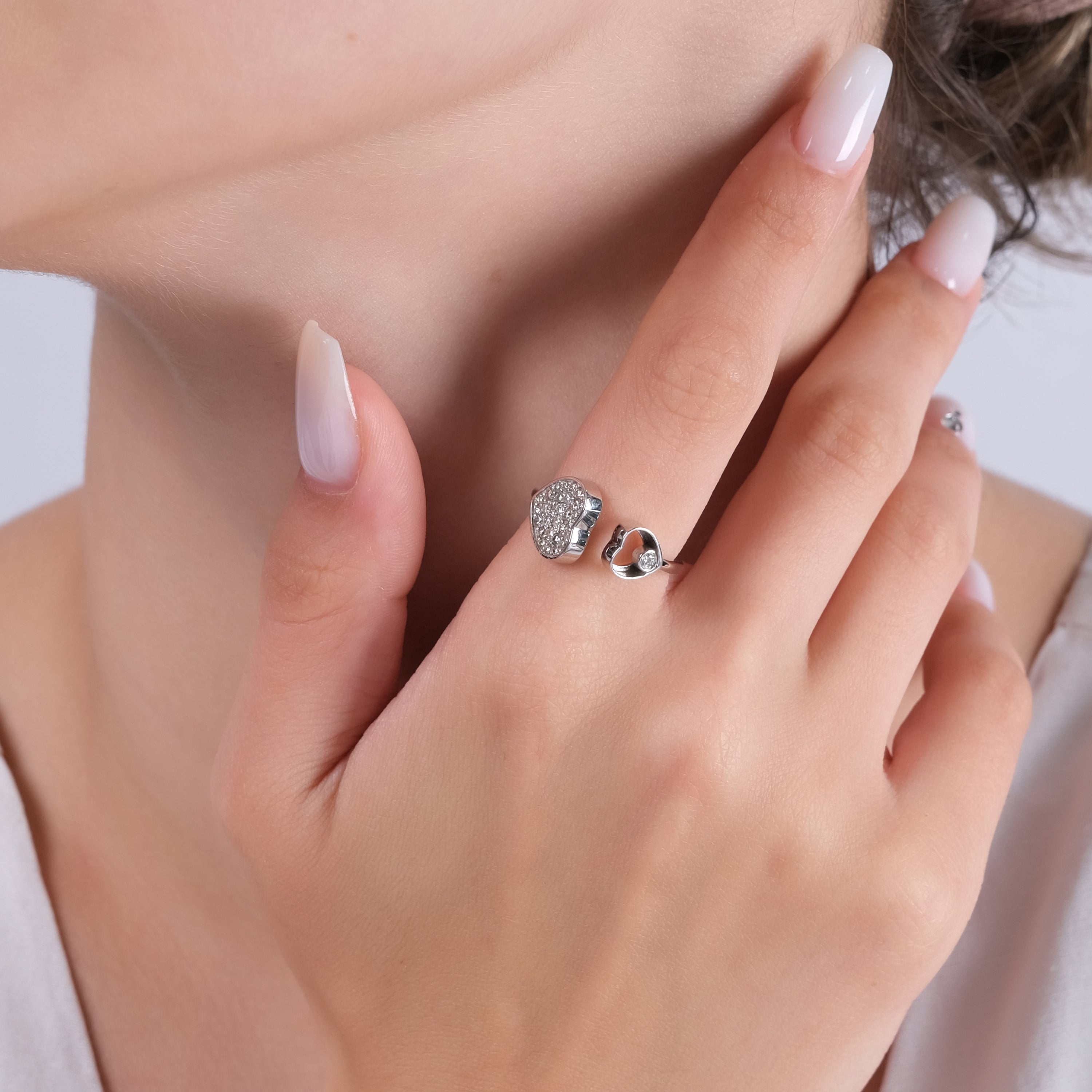 0.53 Carat Natural Diamond Ring – Fine Jewelry Design - Gold Stone Diamond