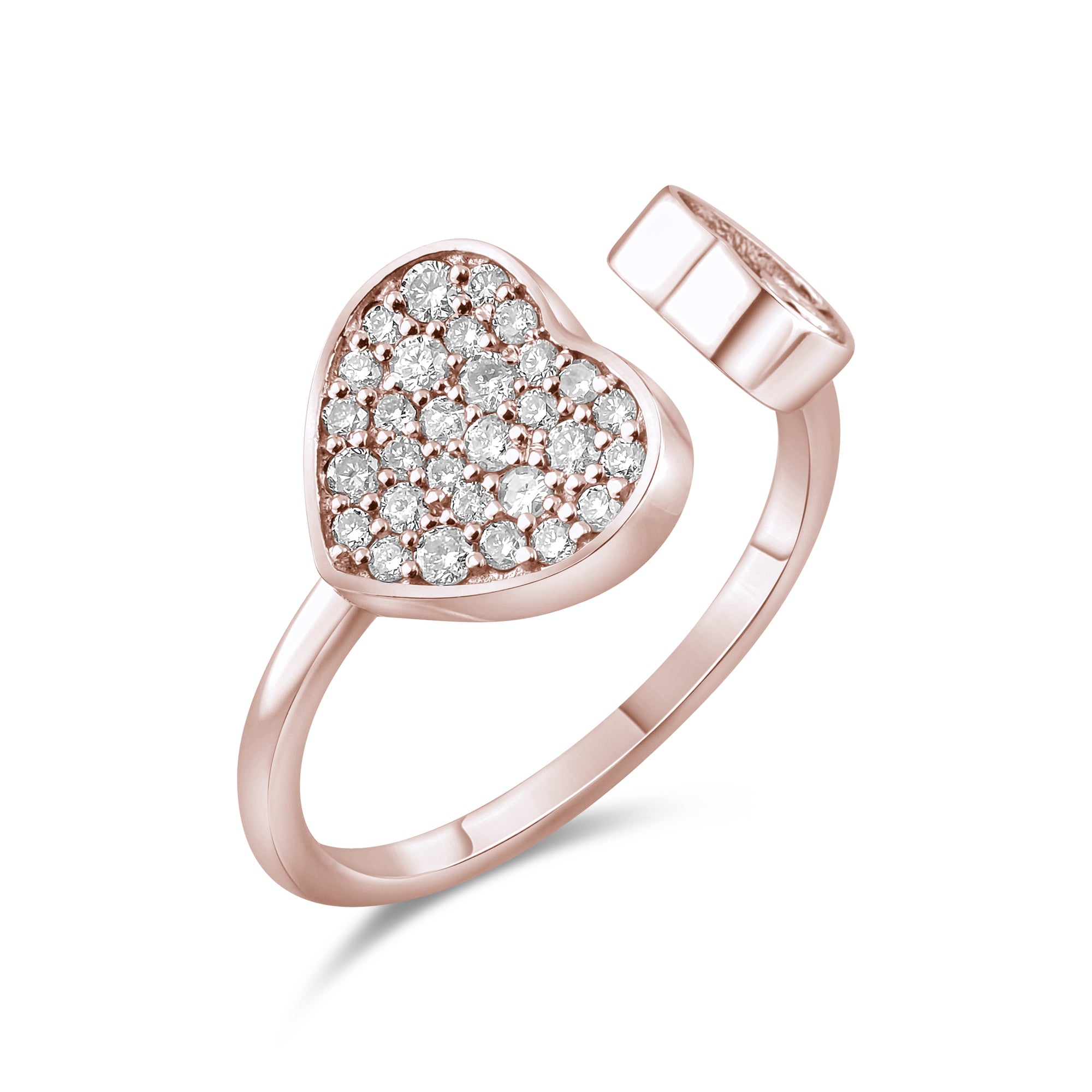 0.53 Carat Natural Diamond Ring – Fine Jewelry Design - Gold Stone Diamond