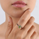 1.11 Carat Natural Diamond and Citrine Ring – Fine Jewelry Design - Gold Stone Diamond